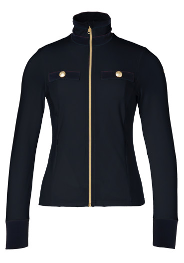 detail Women's sweatshirt Goldbergh Renée Full Zip Cardigan Black