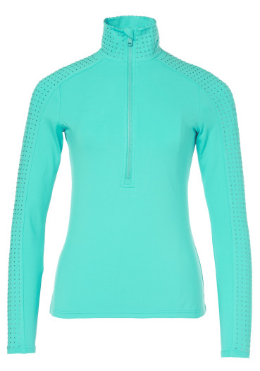 detail Goldbergh Lumi Ski Pully Ice Green