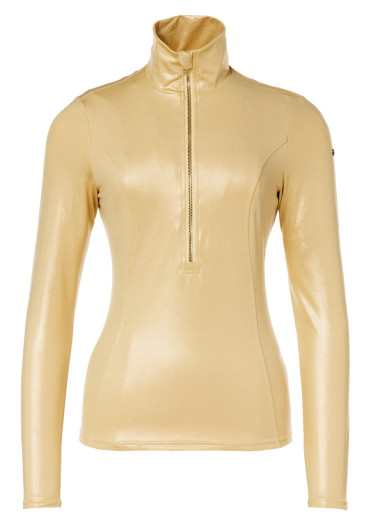 detail Goldbergh Glamour Ski Pully Gold