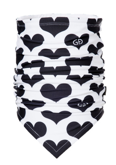 detail Goldbergh Pepette Neckwarmer White/Black