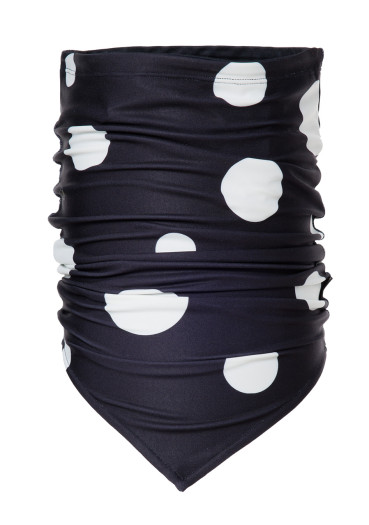 detail Goldbergh Babette Neckwarmer Dot Black