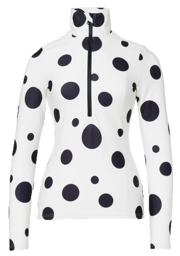 detail Goldbergh Dottie Ski Pully Dot Cream
