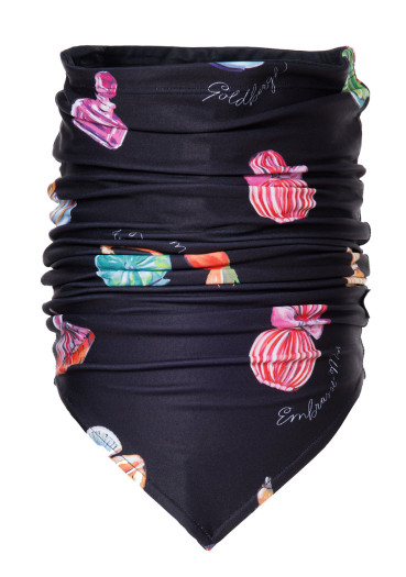 detail Goldbergh Odeur Neckwarmer Perfume Black