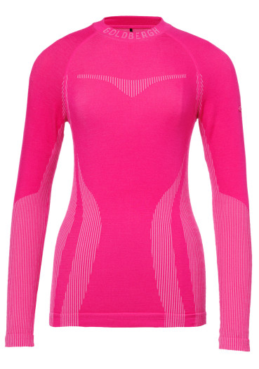 detail Goldbergh Slick Baselayer Long Sleeve Passion Pink