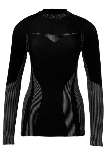detail Goldbergh Slick Baselayer Long Sleeve Black