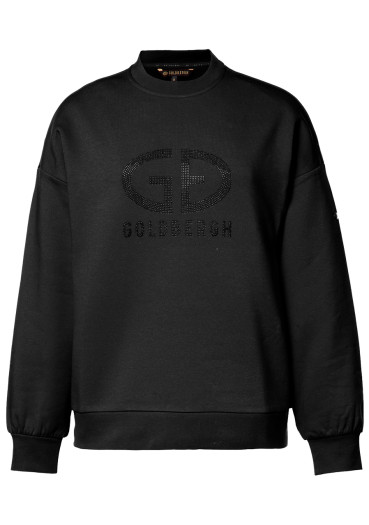 detail Goldbergh Embrasse Crew Neck Sweater Black