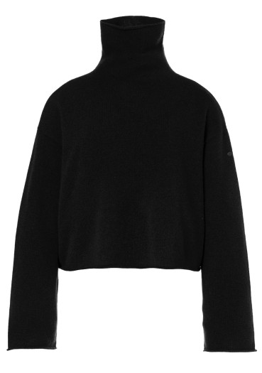 detail Goldbergh Lourdes Long Sleeve Knit Sweater Black