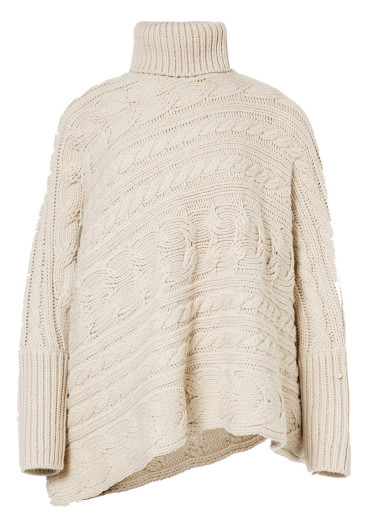 detail Goldbergh Twist Oversize Knit Sweater Champagne