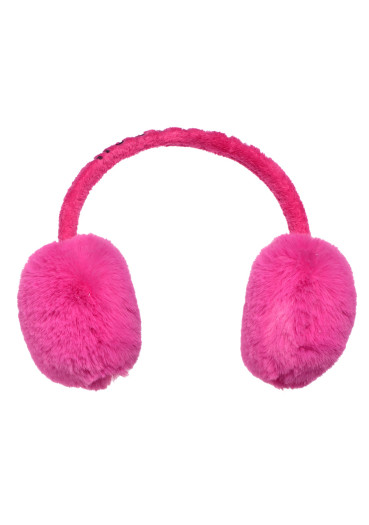 detail Goldbergh Fluffy Ear Warmers Passion Pink