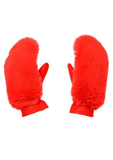 detail Goldbergh Hill Mittens Orange