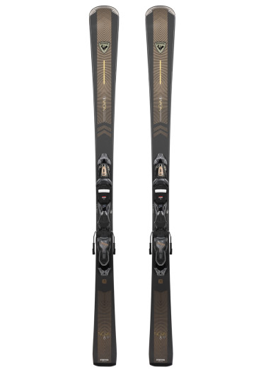 detail Rossignol NOVA 8 XPRESS+XPRESS W 11 GW B83 Grey bronze /RANPX02+FCNDW10