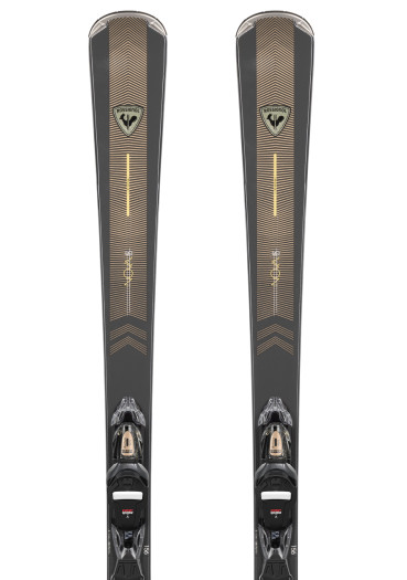 detail Rossignol NOVA 8 XPRESS+XPRESS W 11 GW B83 Grey bronze /RANPX02+FCNDW10