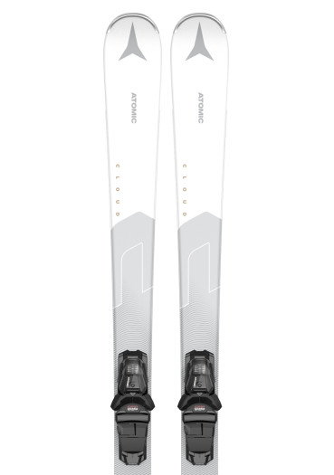 detail Atomic CLOUD C8 + M 10 GW White/Grey downhill skis