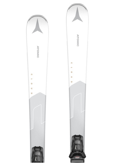 detail Atomic CLOUD C8 + M 10 GW White/Grey downhill skis