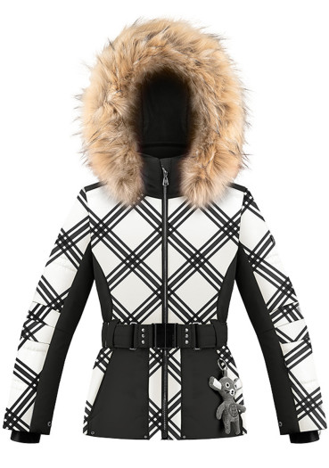 detail Kids' jacket Poivre Blanc W24-1003-Jrgl Ski Jacket Cross Black