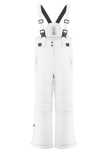 detail Children's pants Poivre Blanc W24-1022-Jrgl Ski Bib Pants White