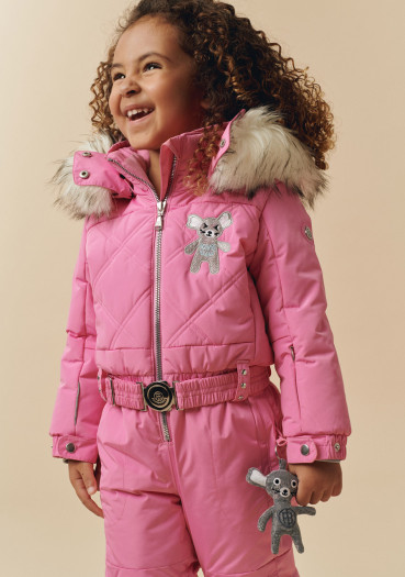detail Dětský overal Poivre Blanc W24-1030-Bbgl Ski Overall Orchid Pink