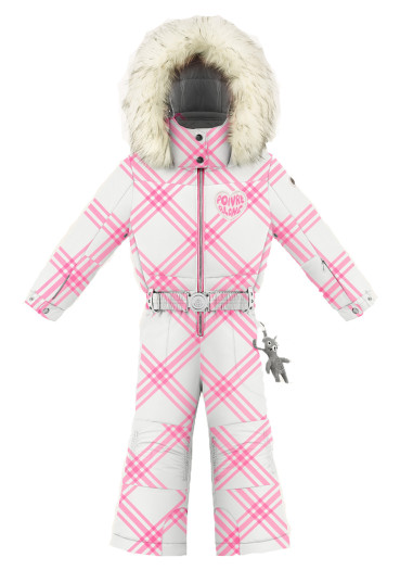 detail Dětský overal Poivre Blanc W24-1030-Bbgl Ski Overall Cross Orchid Pink