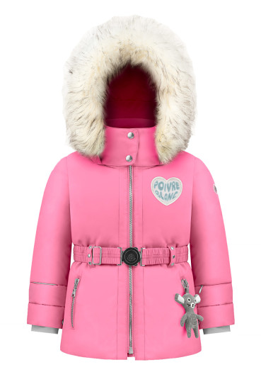detail Kids' jacket Poivre Blanc W24-1201-Bbgl Synthetic Down Ski Jacket Orchid Pink