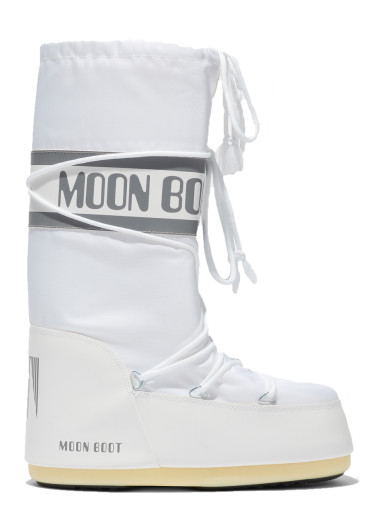 detail Women's snow boots Moon Boot Icon Nylon-A001 White