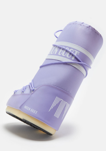 detail Women's snow boots Moon Boot Icon Nylon-E001 Lilac