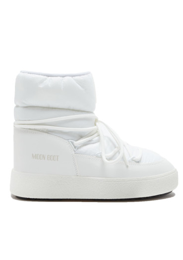 detail Women's shoes Moon Boot LTrack LOW Nylon Wp-A001 White
