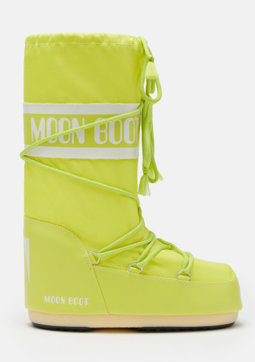 detail Dámské boty Moon Boot Icon Nylon-B001 Cyber Lime 