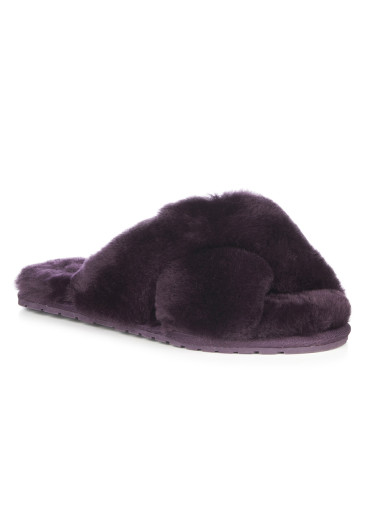 detail Women's slippers EMU Australia Mayberry Plum