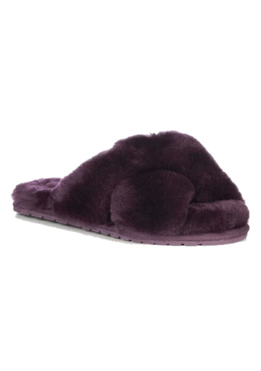 detail Women's slippers EMU Australia Mayberry Plum
