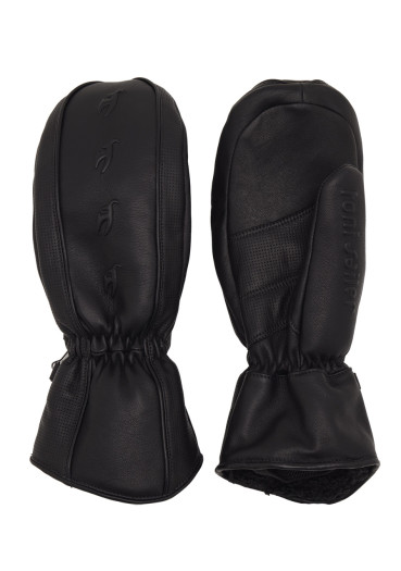 detail Women's gloves Toni Sailer Jewls W Leather Mitten Black