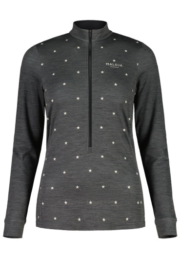 detail Maloja Mikina CopperbeechM. deep black