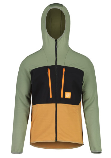 detail Men's sweatshirt Maloja MoosM. frosty green multi