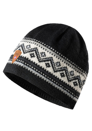 detail Dale of Norway Vail Hat F Black White Grey Sand