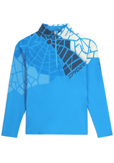 detail Pánský rolák Spyder Men Legacy 1/2 Zip-Sweaters-Aether Blue