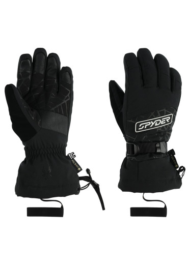 detail Pánské rukavice Spyder Men Overweb Gtx Gloves-Black