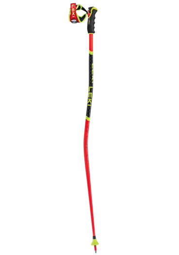 detail Leki WCR GS 3D bright red-black-neonyellow