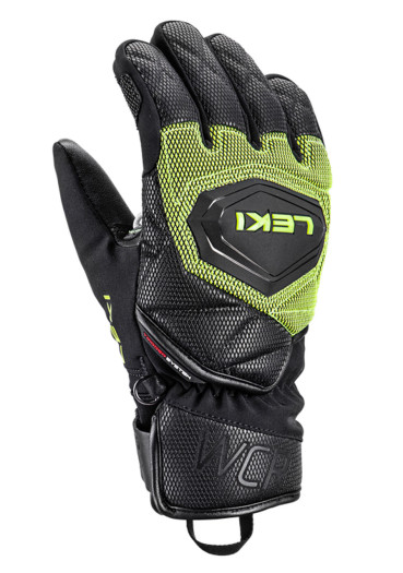 detail Leki WCR Coach 3D Junior black-ice lemon