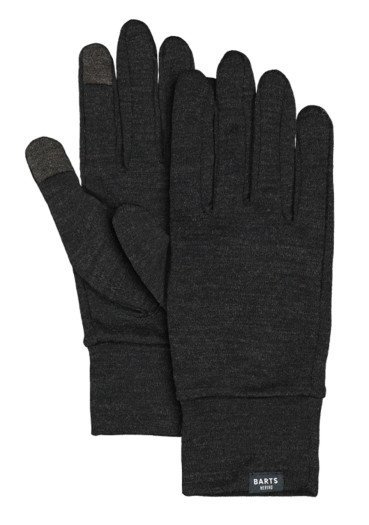 detail Barts Merino Touch Gloves Black