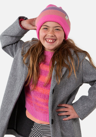 detail Barts Sirque Beanie Hot Pink