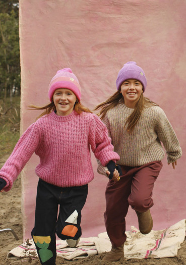 detail Barts Sirque Beanie Hot Pink