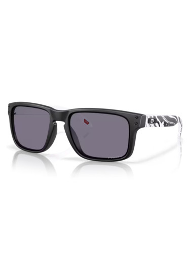 detail Oakley 9102-Z555 Holbrook MttBlk/BlkDltySwrl w/Prizm Gry