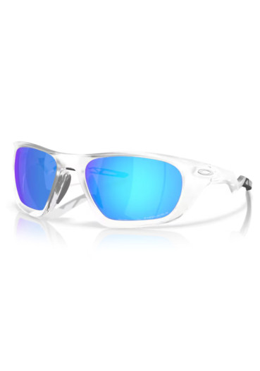 detail Oakley Lateralis Sunglasses – Matte Clear with Prizm™ Sapphire Lenses