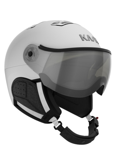 detail Kask SHE00060-Photomr-286 White/Silver Chrome Visor