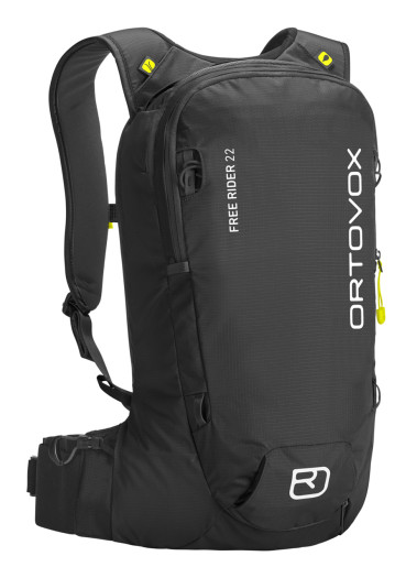 detail Ortovox Free Rider 22 Black Raven 22 Liter