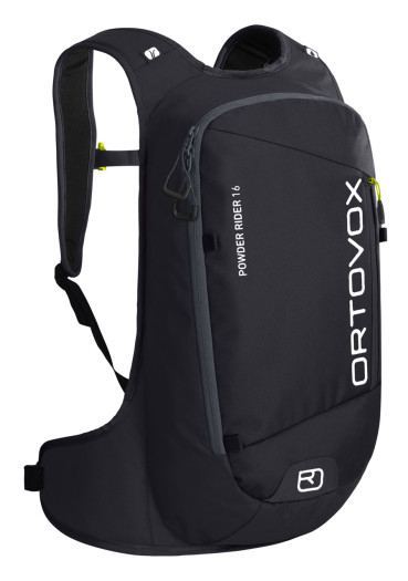 detail Ortovox Powder Rider 16 Black Raven 16 Liter