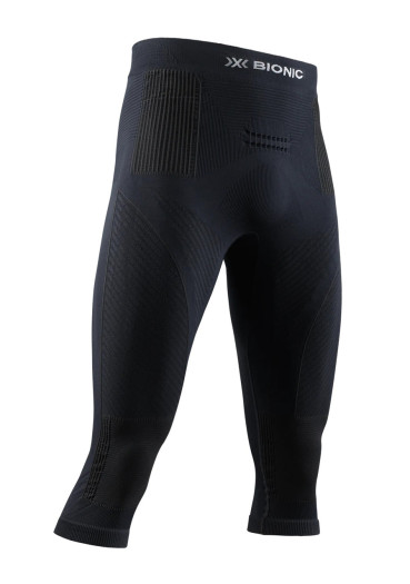 detail X-BIONIC® Energy Accumulator 4.0 Pants 3/4 Men – Opal Black/Arctic White 