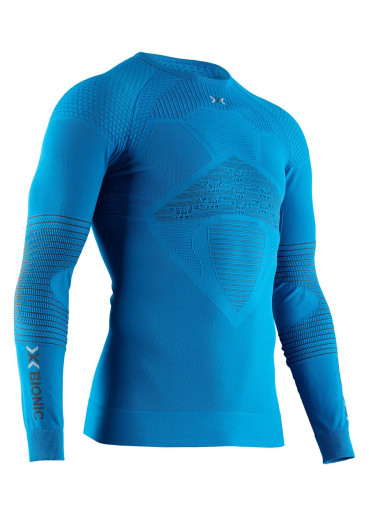 detail X-Bionic® Energizer 4.0 Shirt Lg Sl Men Teal Blue/Anthracite