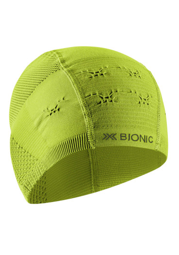 detail X-BIONIC® Helmet Cap Hi-Vis Yellow/Grey Men’s Beanie