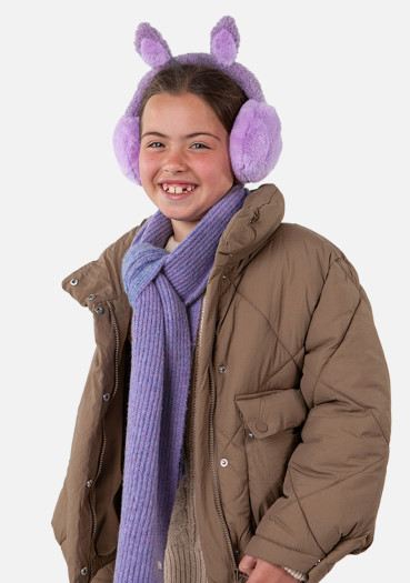 detail Barts Fluffie Earmuffs Lilac