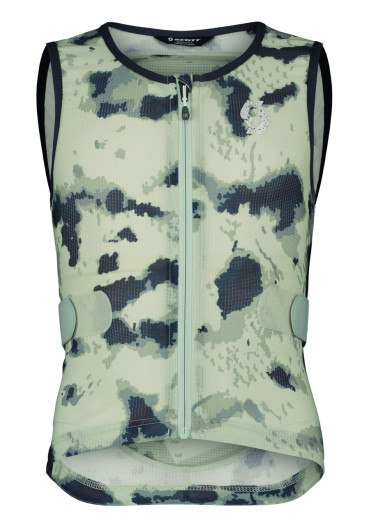 detail Scott Vest Airflow Jr. Fresh Green/Dark Blue